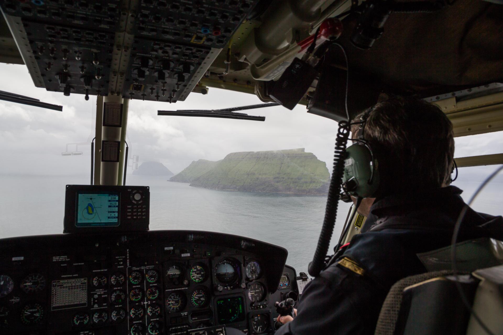 Helicopter to Stóra Dímun
Photo:
