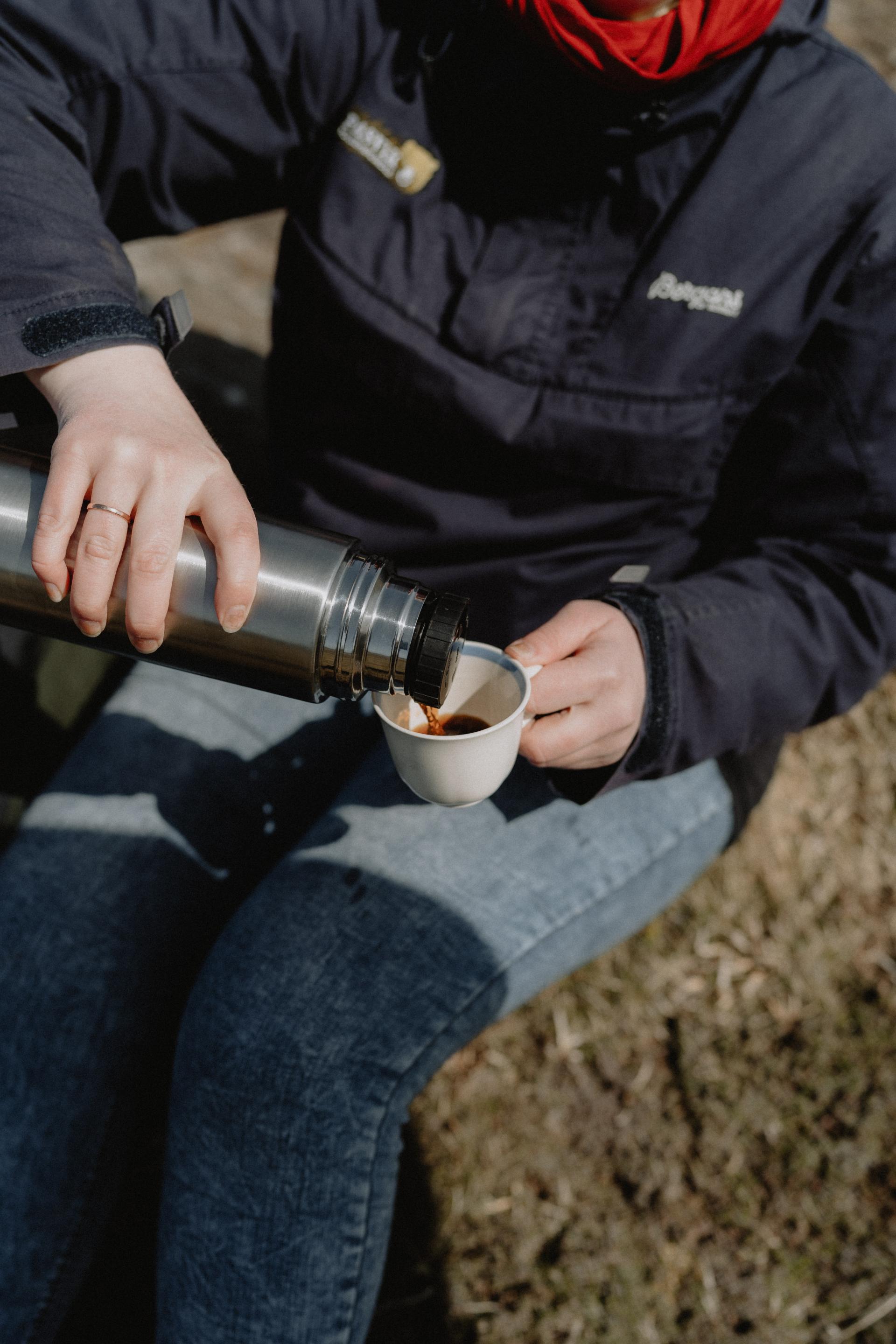 Best place to enjoy coffee is out in nature