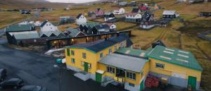Mølin Guesthouse and Café in Skálavík, Sandoy. Cozy and modern guesthouse.