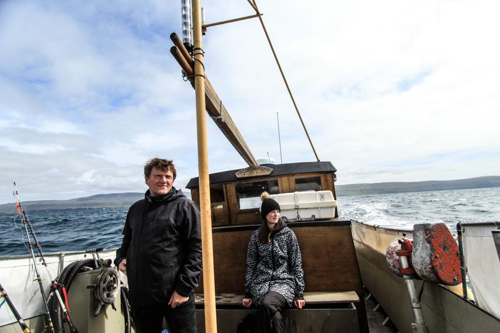 Jóan Petur clementsen fishing faroe islands